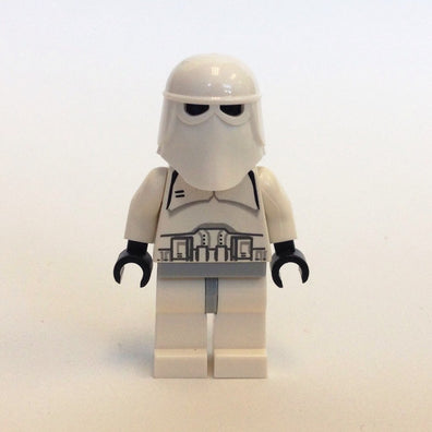 LEGO Minifigure -- Snowtrooper, Light Bluish Gray Hips, Black Hands (Falcon blue box)-Star Wars / Star Wars Episode 4/5/6 -- SW080 -- Creative Brick Builders